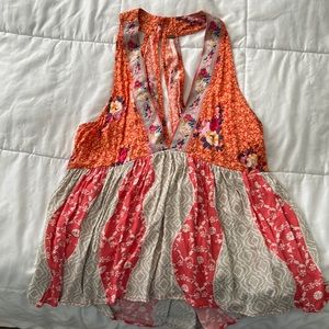 Free People floral top